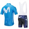 Tenue Maillot + Cuissard à Bretelles 2020 Movistar Team N001